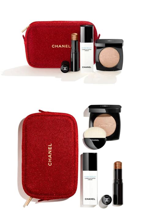 chanel gift set with makeup bag|chanel makeup gift with purchase.